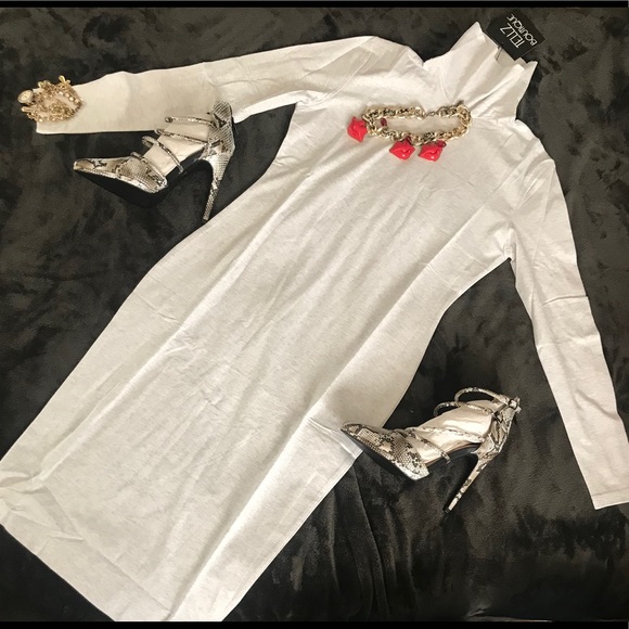 Tellz Boutique Dresses & Skirts - Gray sweater dress